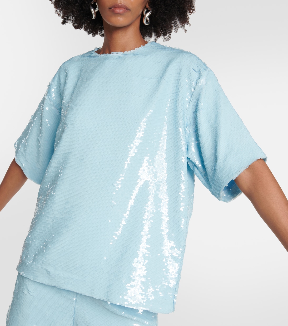 T-Shirt Jones mit Pailletten | The Frankie Shop