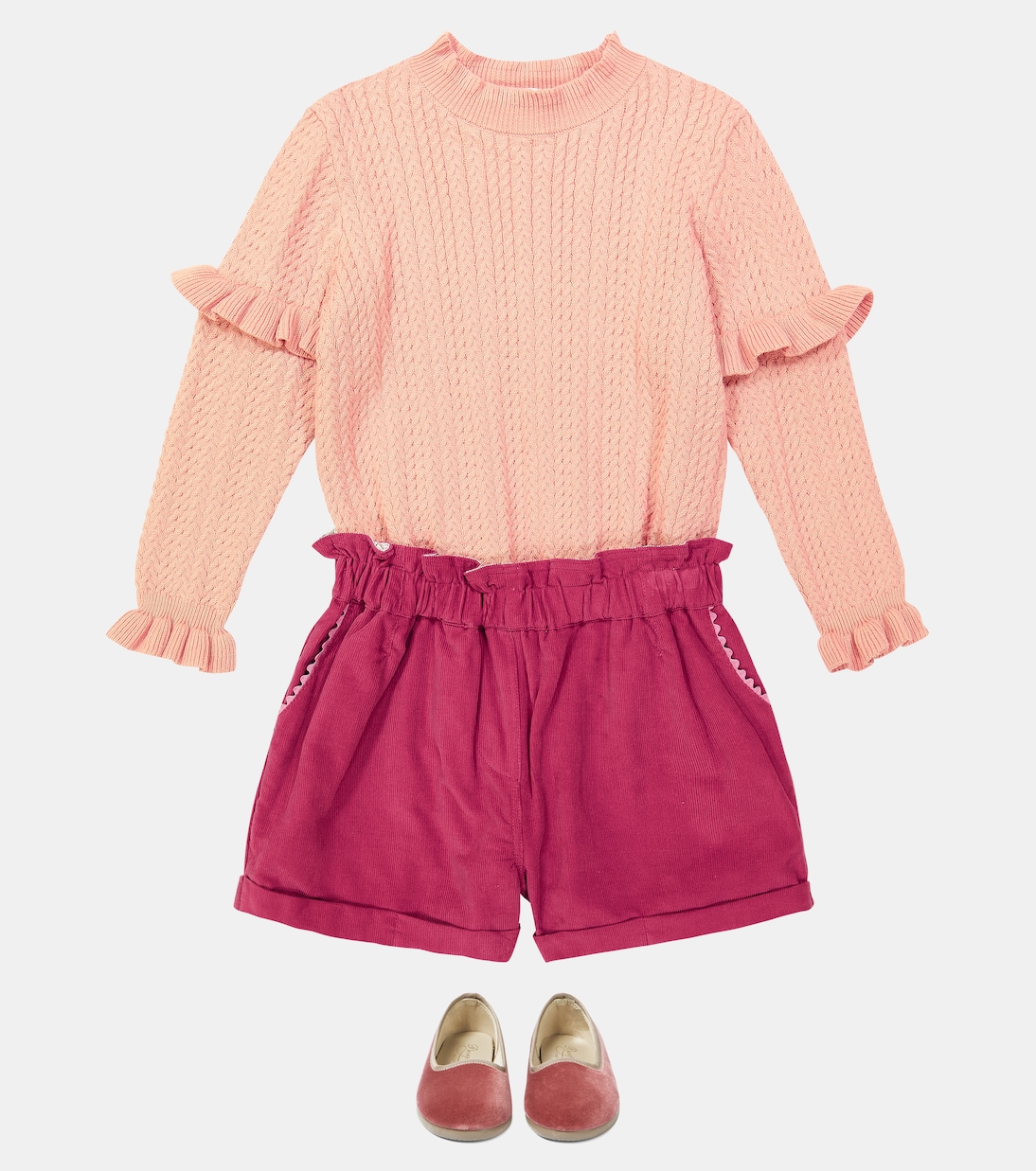 Virginia corduroy shorts | Louise Misha