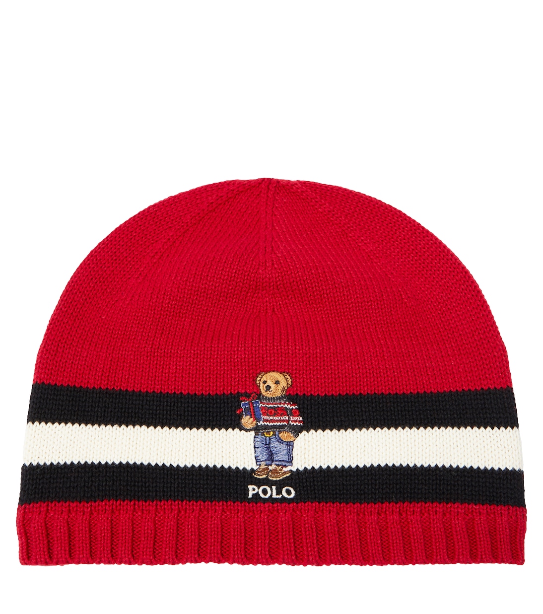 Polo Bear cotton beanie | Polo Ralph Lauren Kids