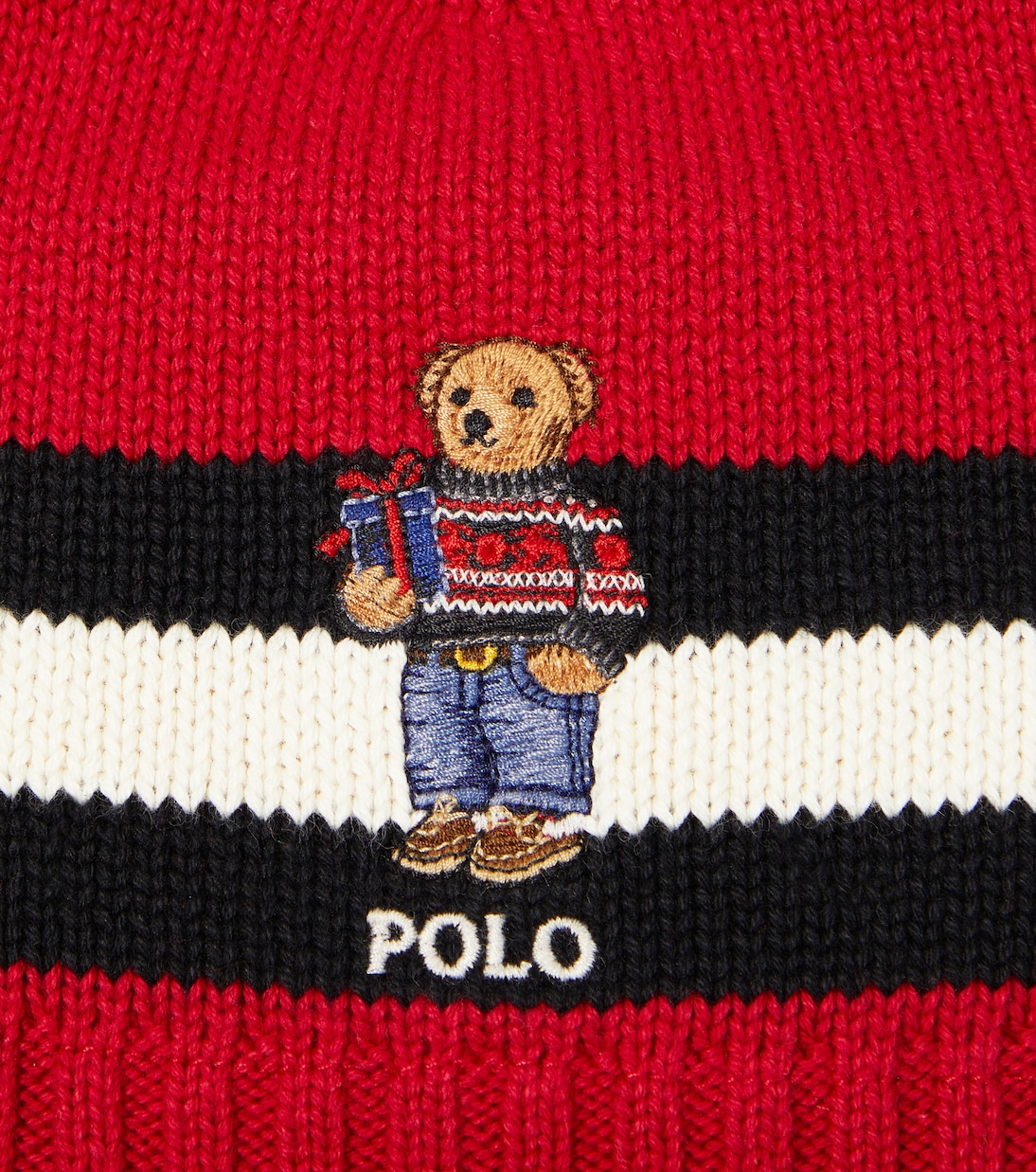 Polo Bear cotton beanie | Polo Ralph Lauren Kids