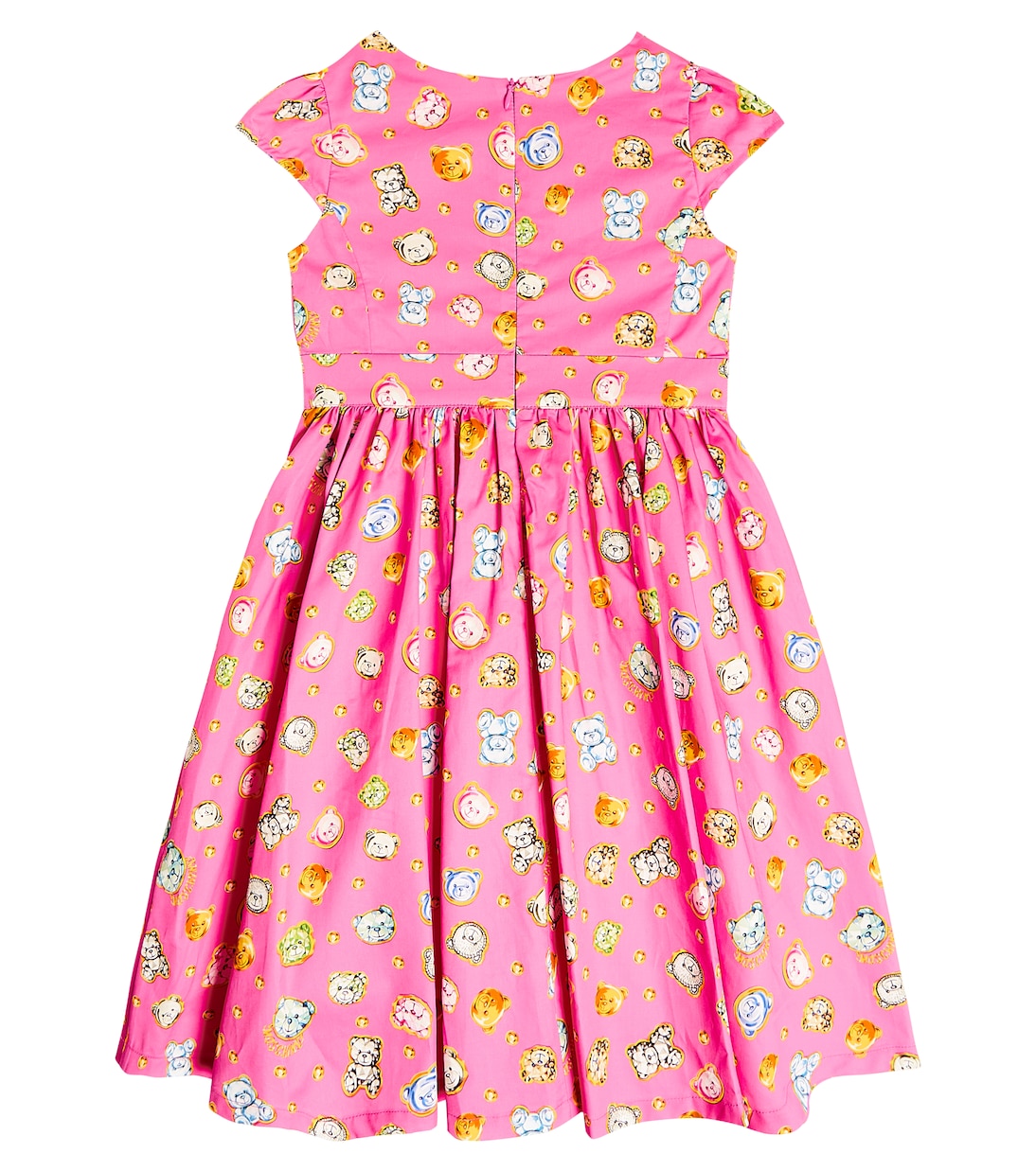Teddy Bear cotton dress | Moschino Kids