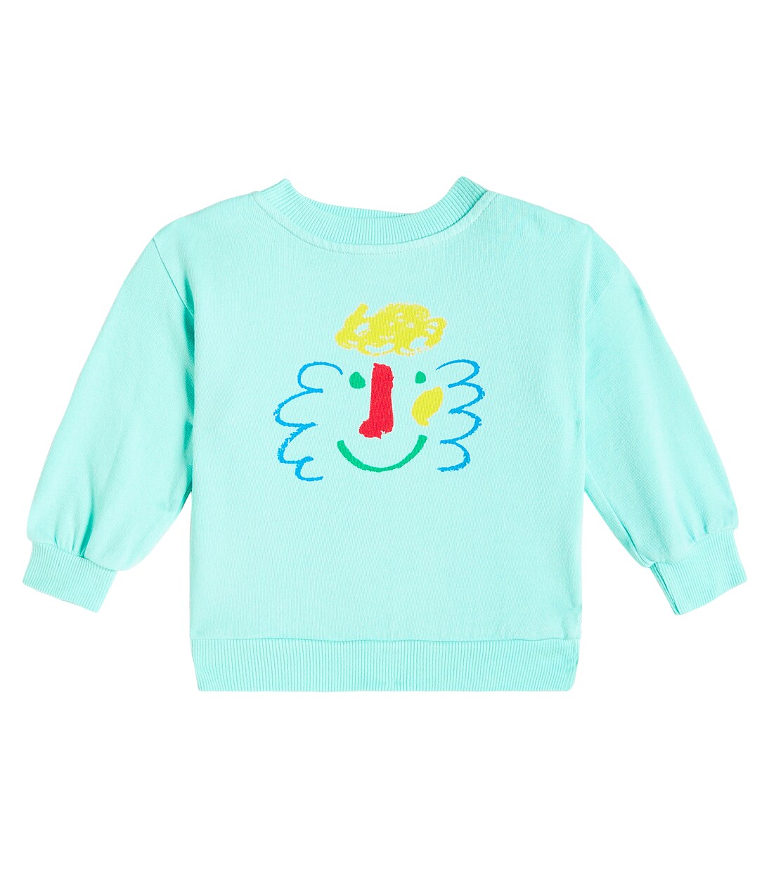 Baby Happy Mask jersey sweatshirt | Bobo Choses