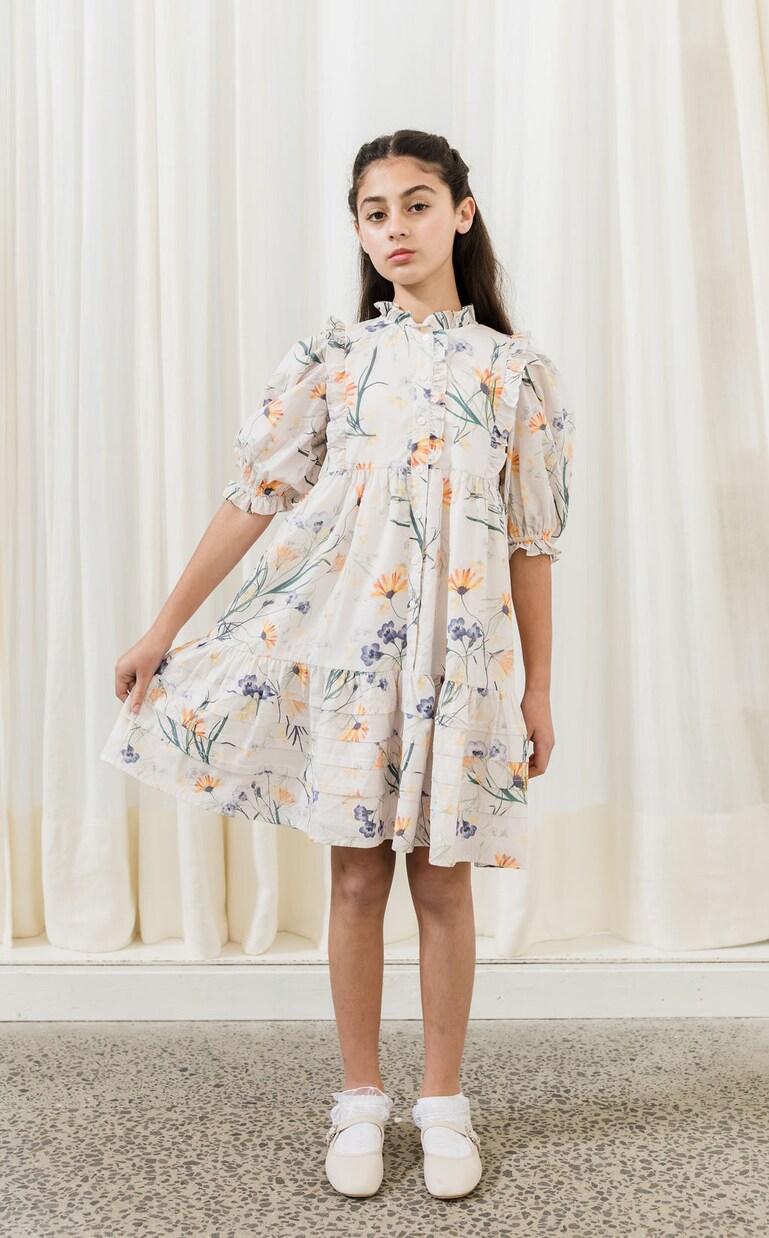 Floral voile dress | Petite Amalie  