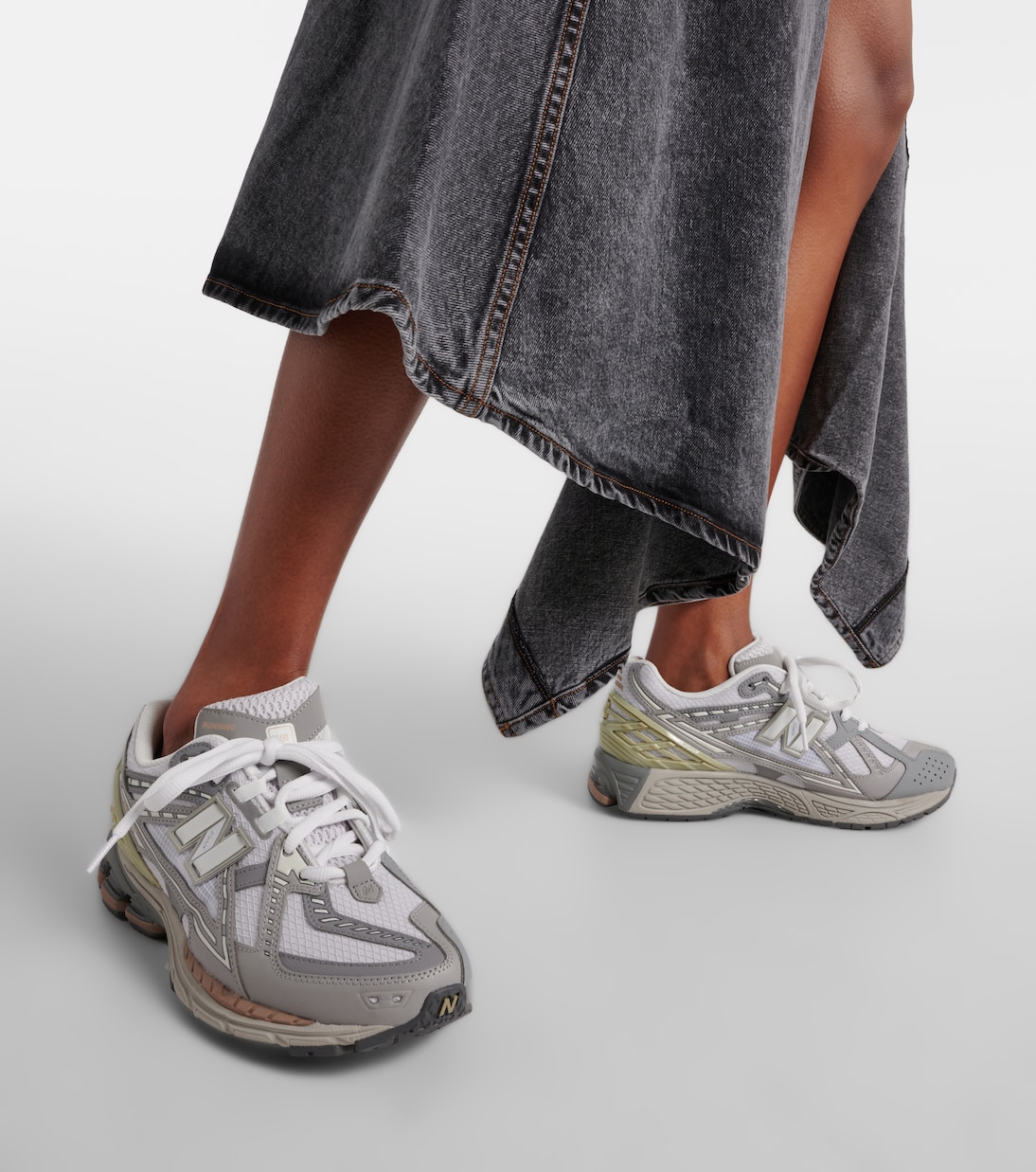 Baskets 1906 Utility en cuir et résille | New Balance