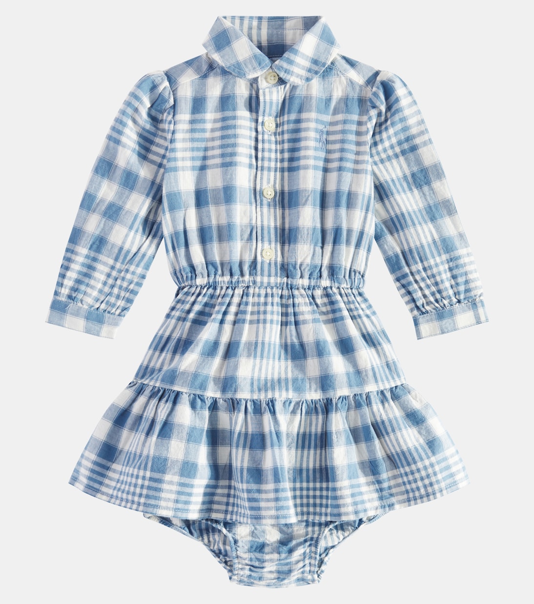 Baby Set aus Kleid und Höschen aus Baumwolle | Polo Ralph Lauren Kids