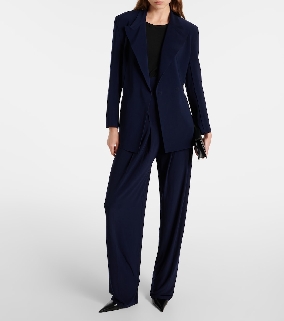 Weite High-Rise-Hose | Norma Kamali