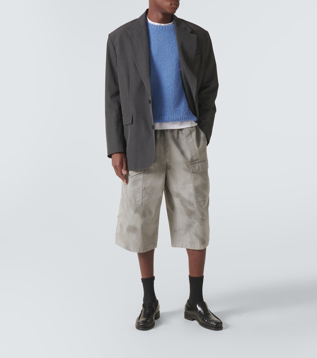 Cotton cargo shorts | Acne Studios