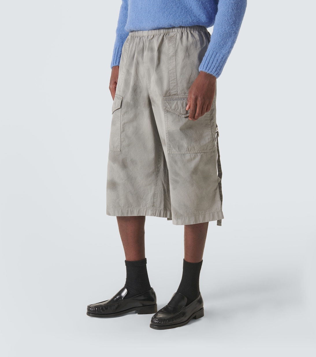 Cotton cargo shorts | Acne Studios