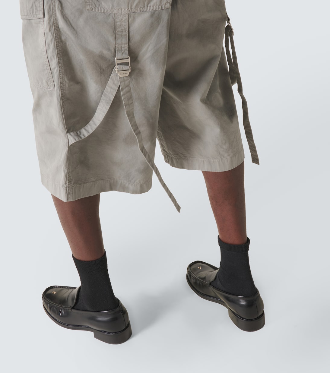 Cotton cargo shorts | Acne Studios