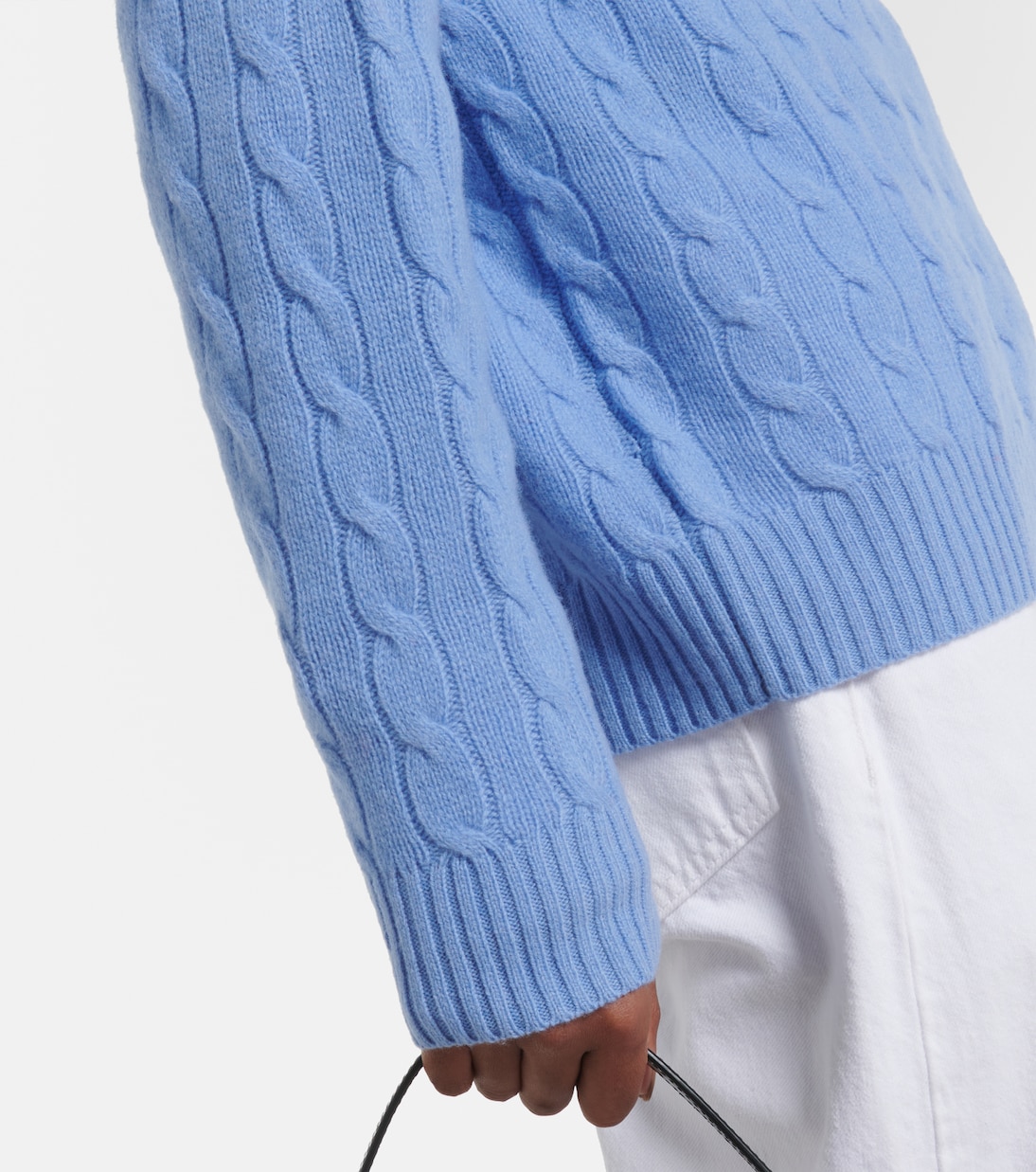 Julianna cable-knit wool and cashmere sweater | Polo Ralph Lauren