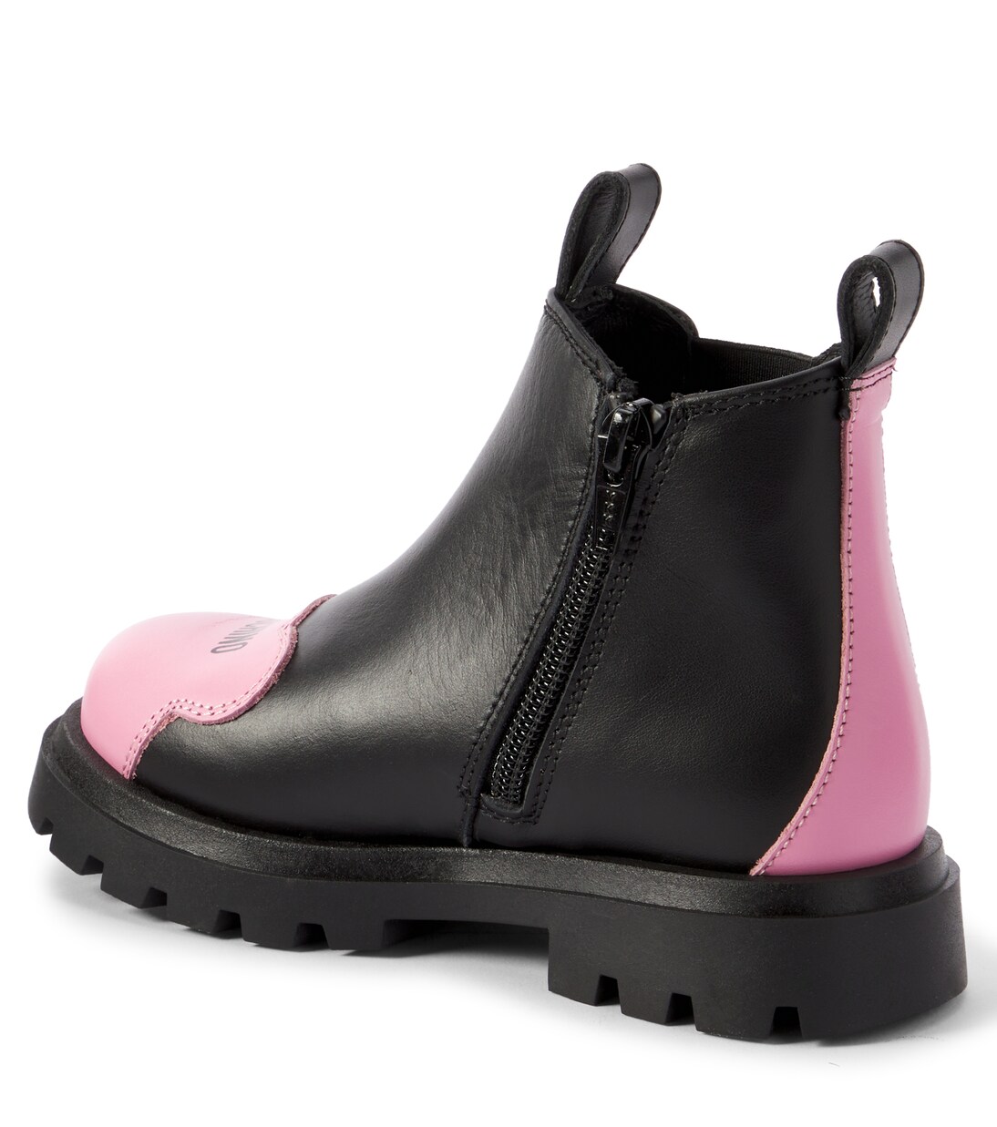 Leather boots | Moschino Kids