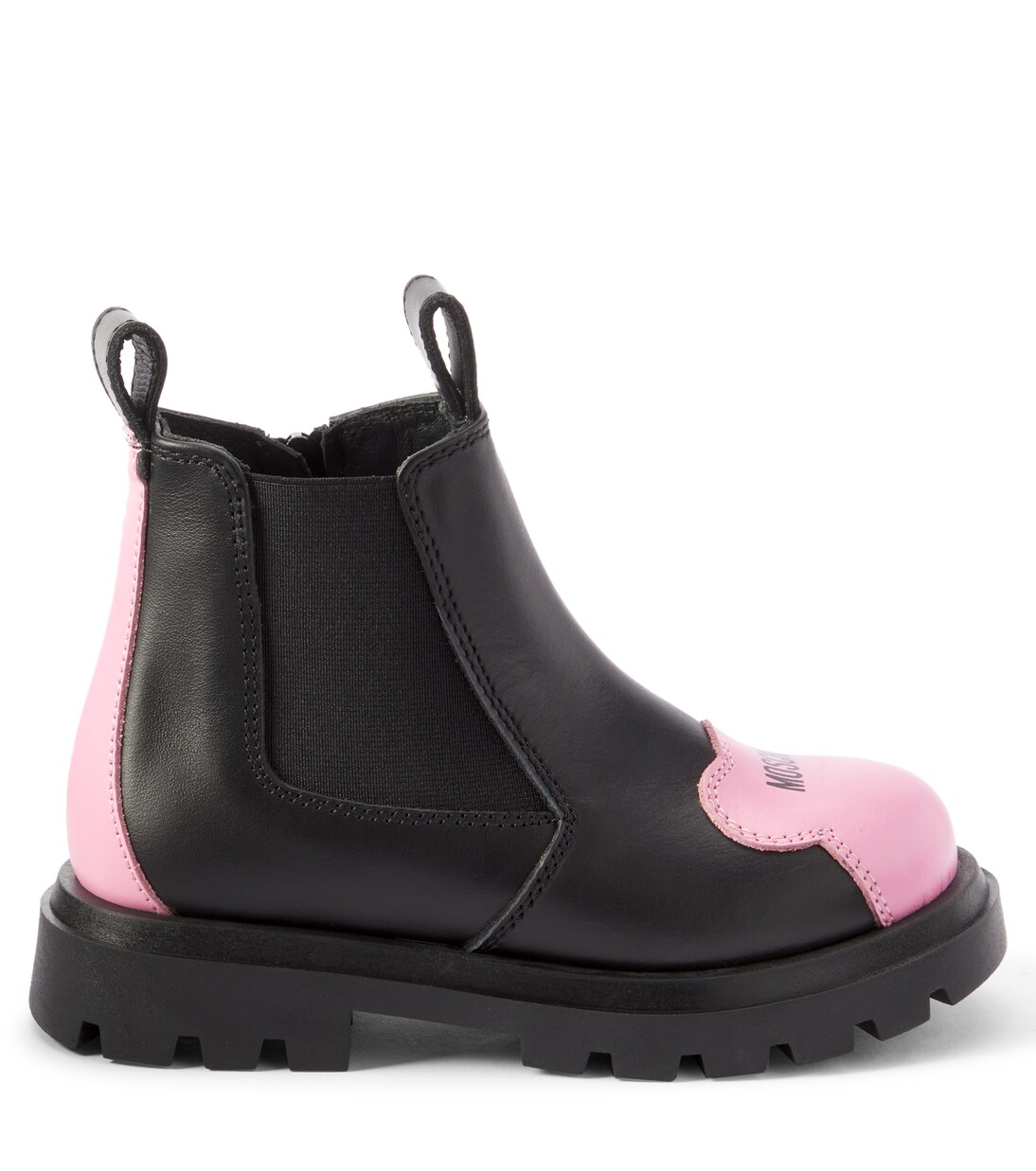 Leather boots | Moschino Kids