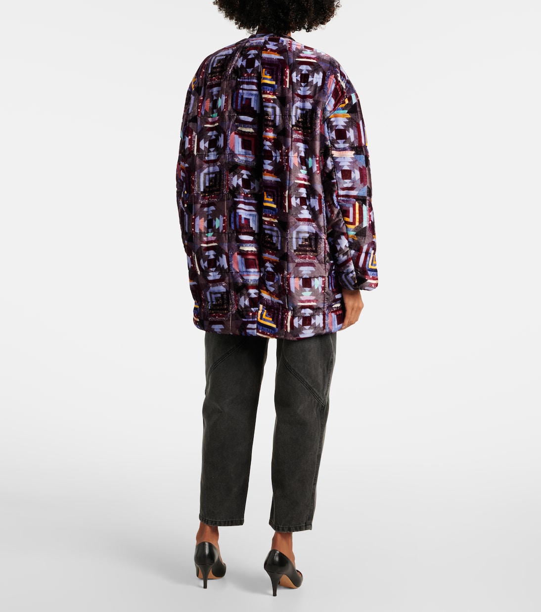 Doriane printed puffer coat | Isabel Marant