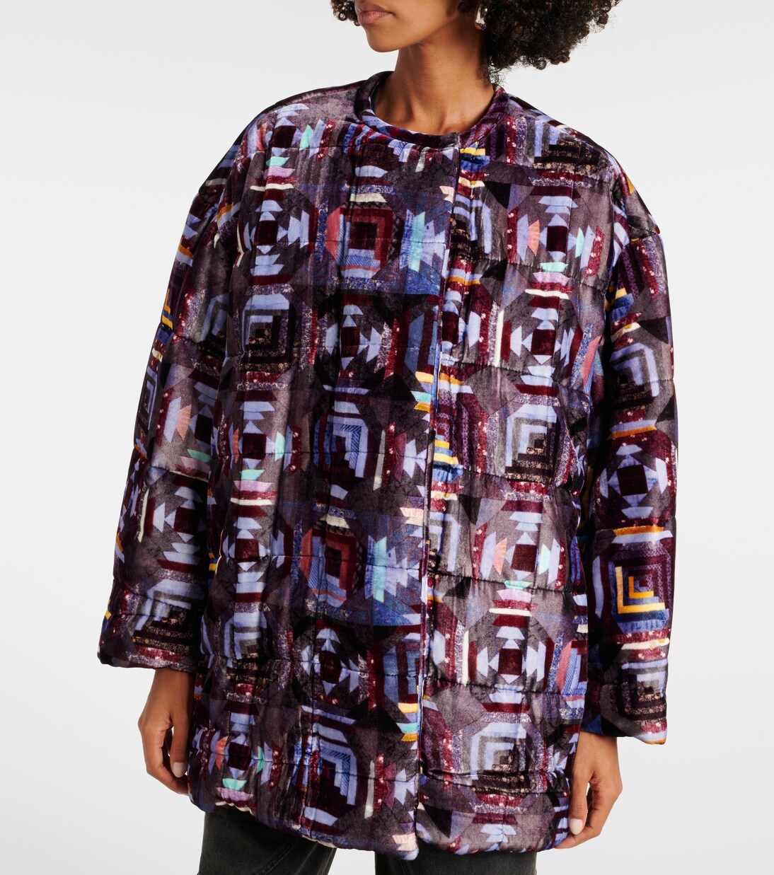 Doriane printed puffer coat | Isabel Marant