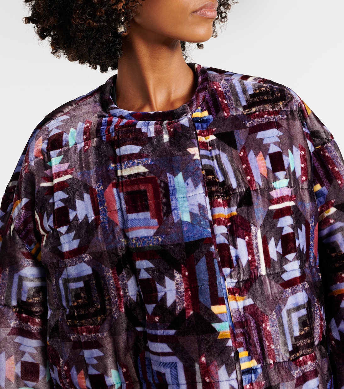 Doriane printed puffer coat | Isabel Marant