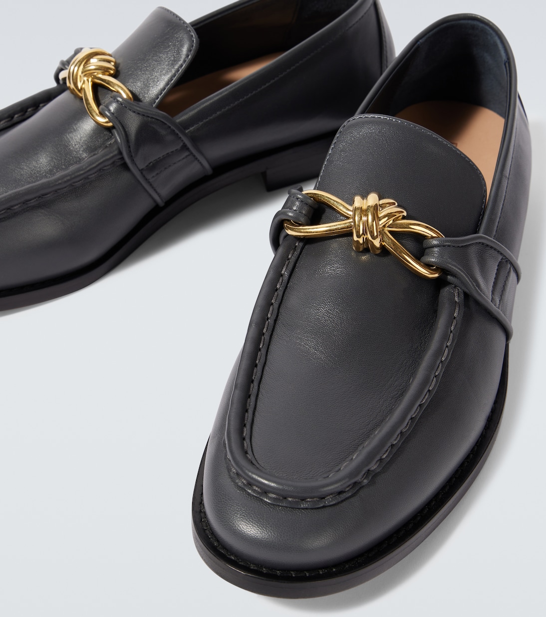 Loafers Astaire Knot aus Leder | Bottega Veneta