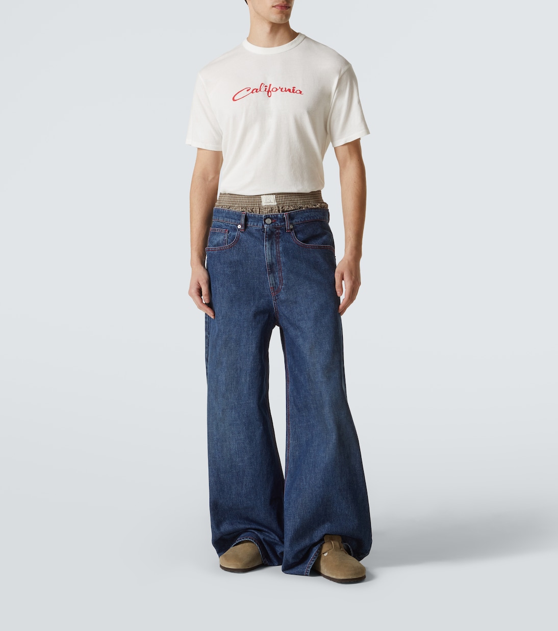 Printed cotton jersey T-shirt | ERL