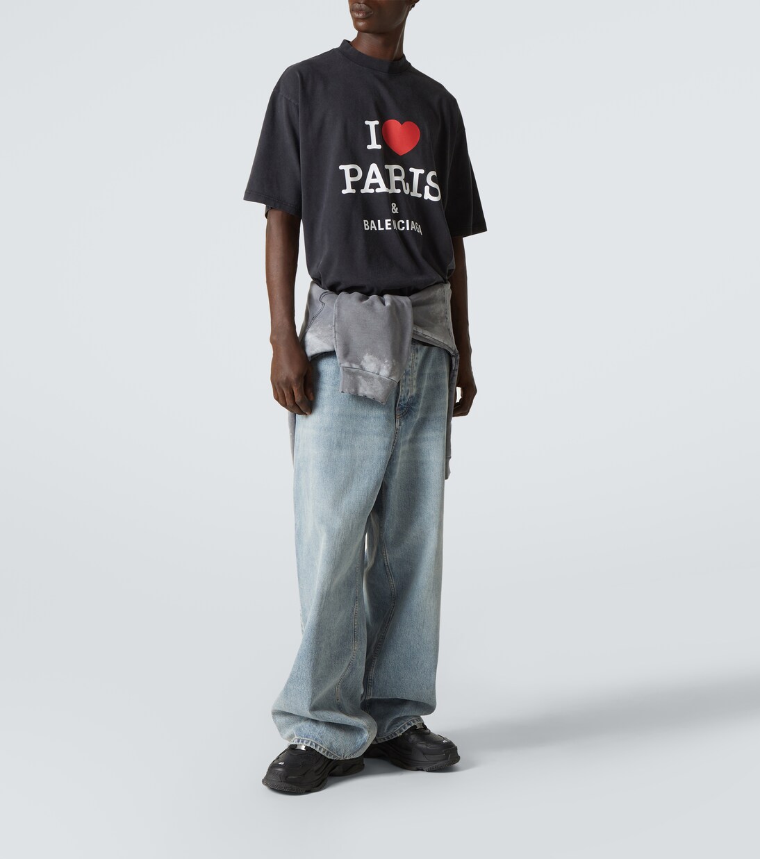 T-Shirt I Love Paris aus Baumwolle | Balenciaga