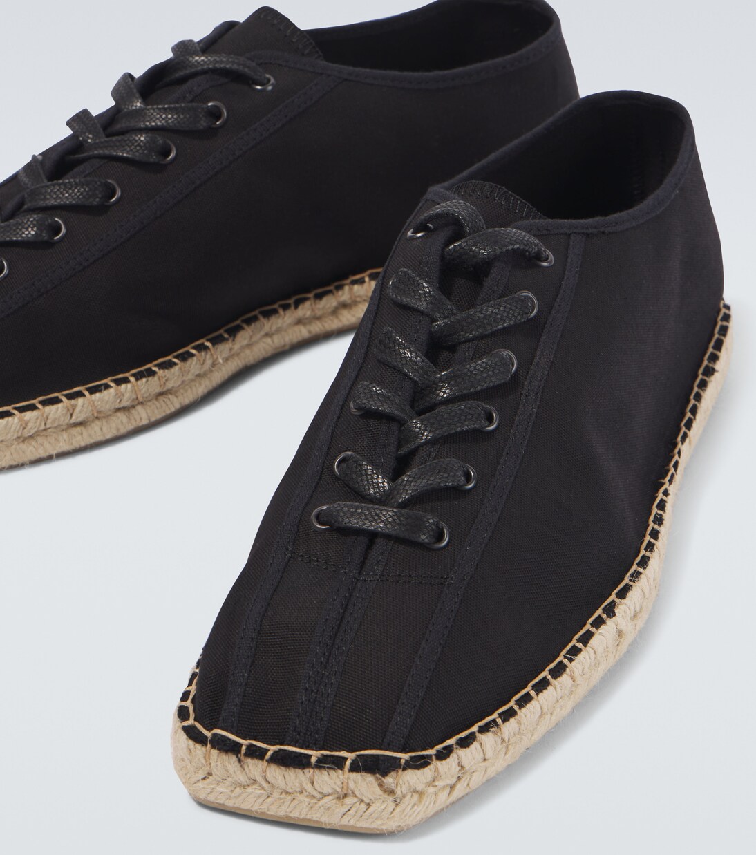 Linoleum canvas espadrilles | Lemaire