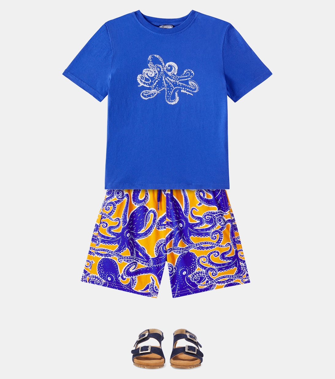 T-shirt Gabin imprimé en coton | Vilebrequin Kids