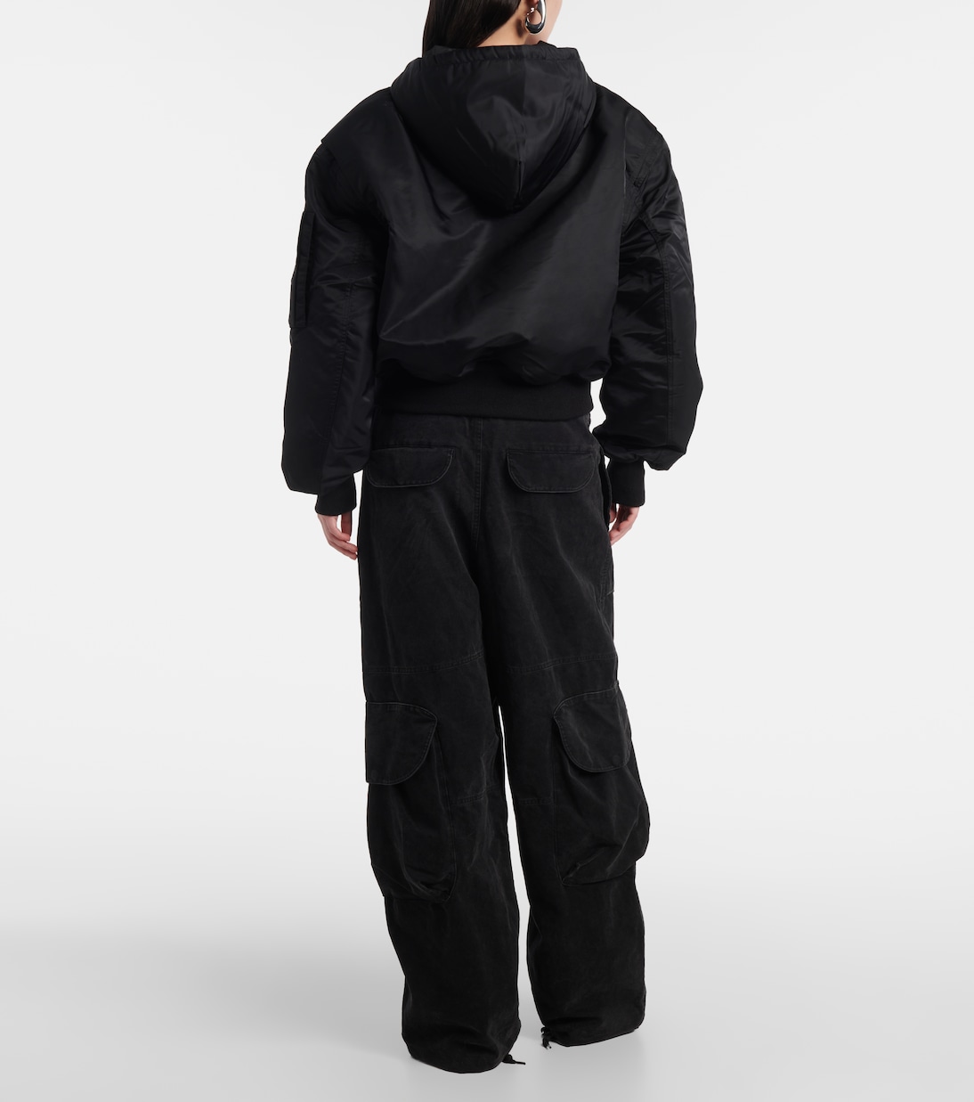 Bomberjacke Broad aus Satin | Entire Studios