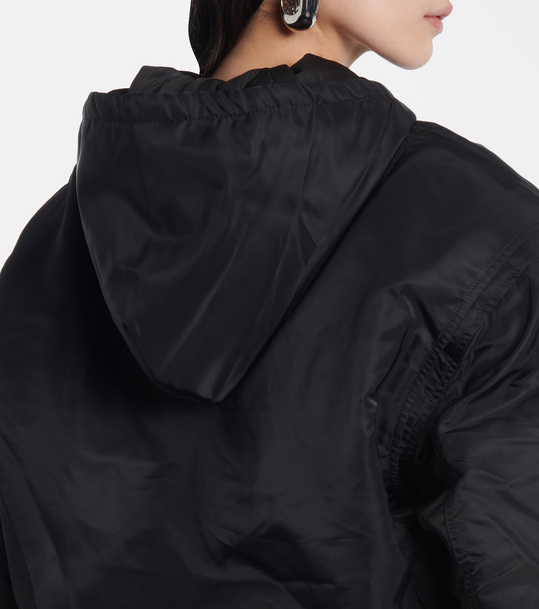 Bomberjacke Broad aus Satin | Entire Studios