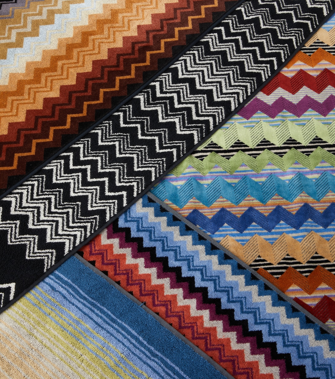Giacomo Zigzag set of 2 towels | Missoni