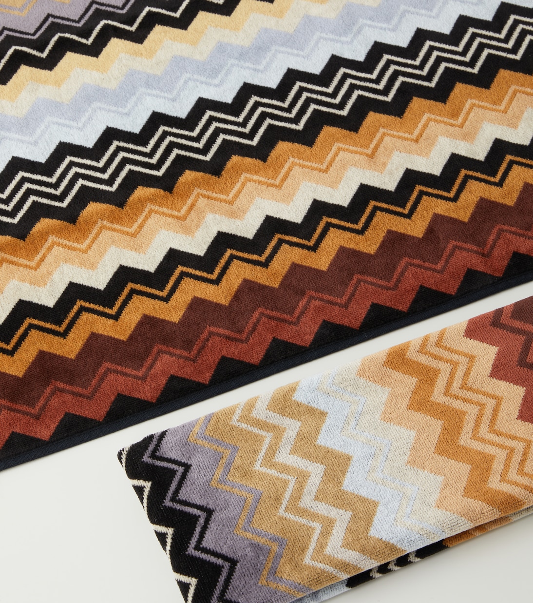 Giacomo Zigzag set of 2 towels | Missoni