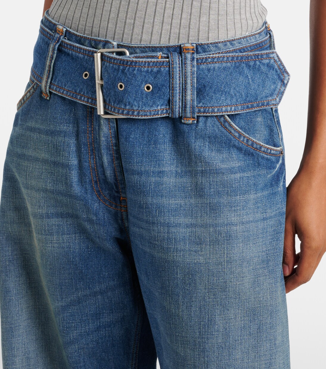 Jean ample à taille basse | Acne Studios