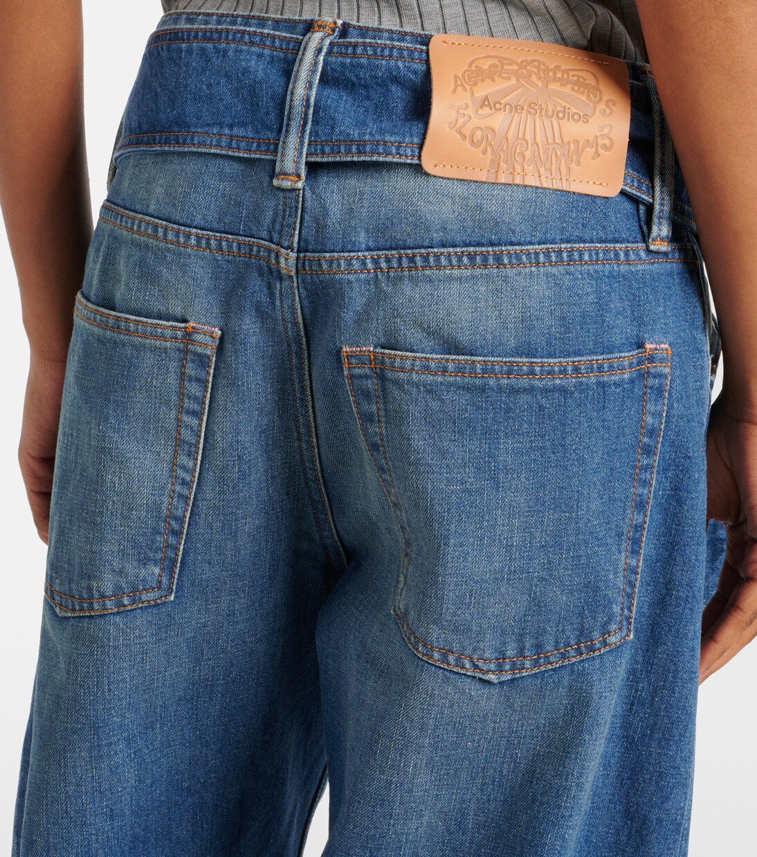 Jean ample à taille basse | Acne Studios