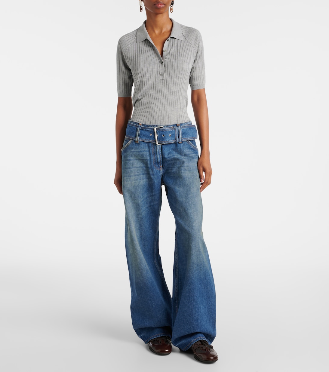 Jean ample à taille basse | Acne Studios