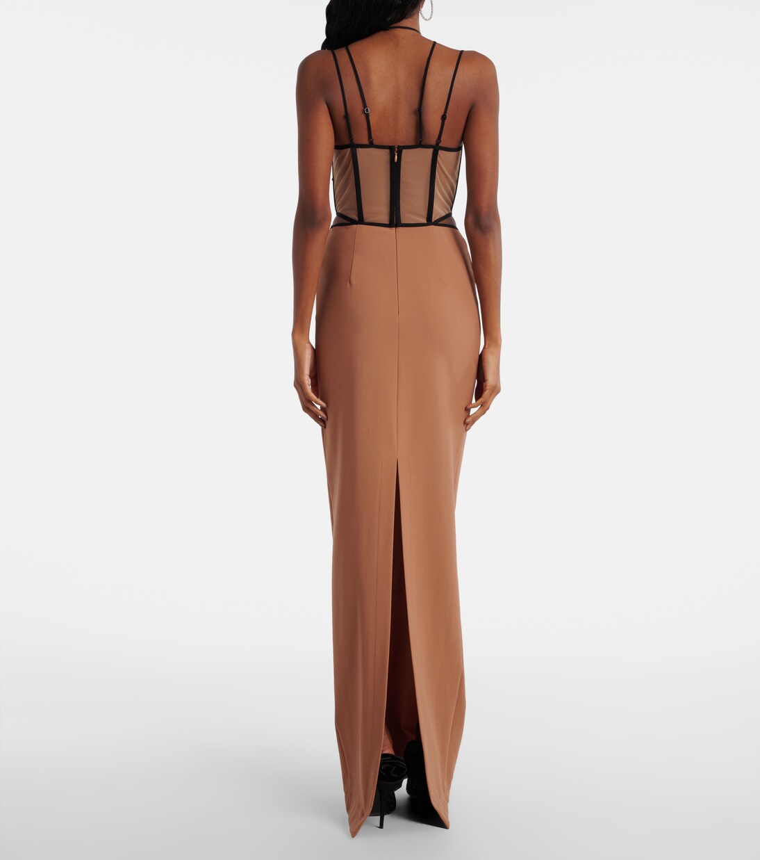 Robe bustier longue Leila | Nensi Dojaka