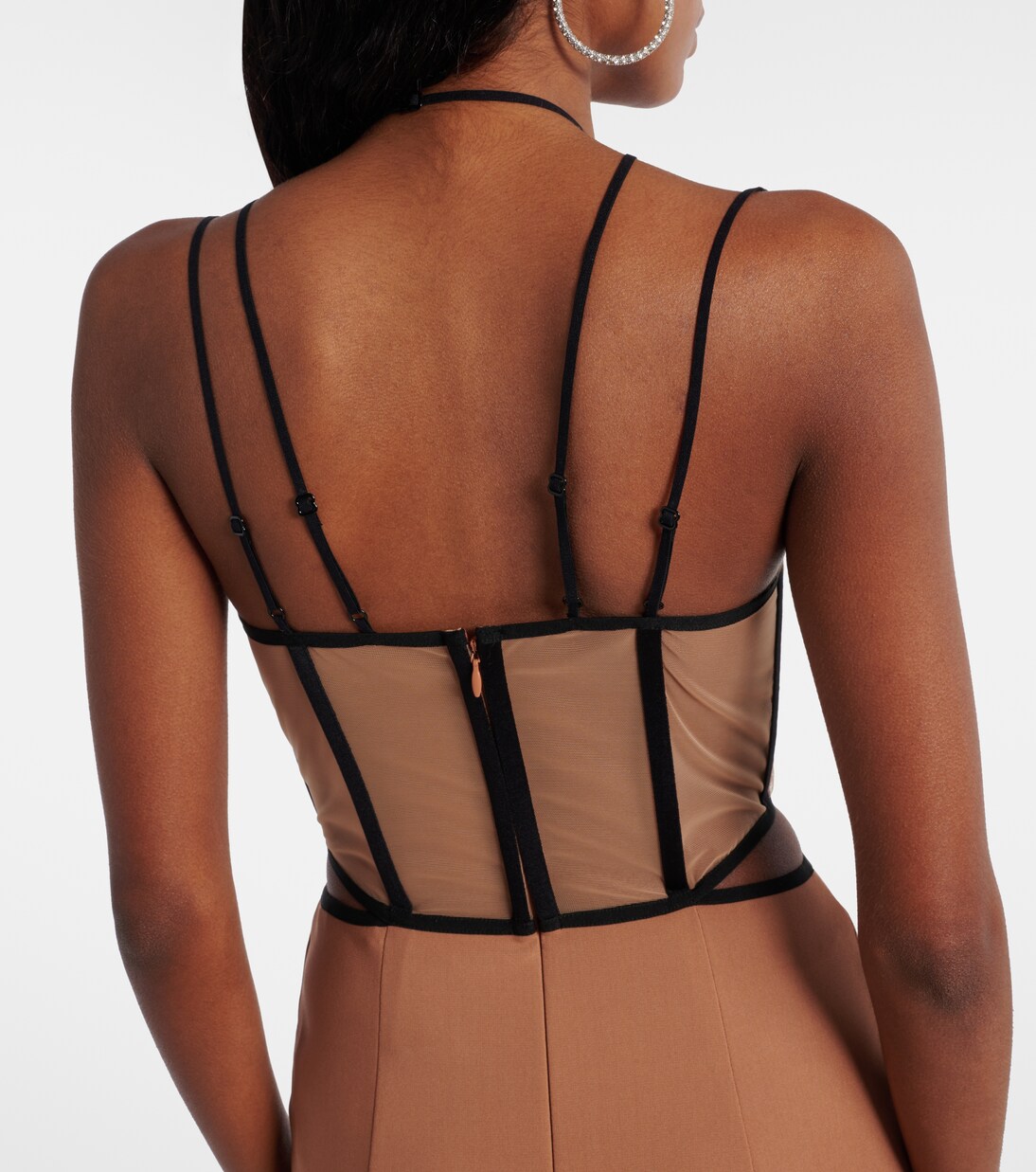 Robe bustier longue Leila | Nensi Dojaka