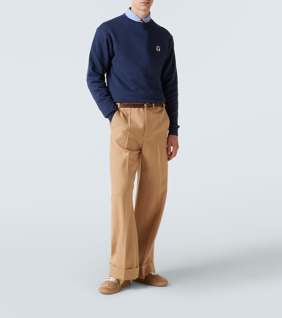 VLogo cotton jersey sweatshirt | Valentino