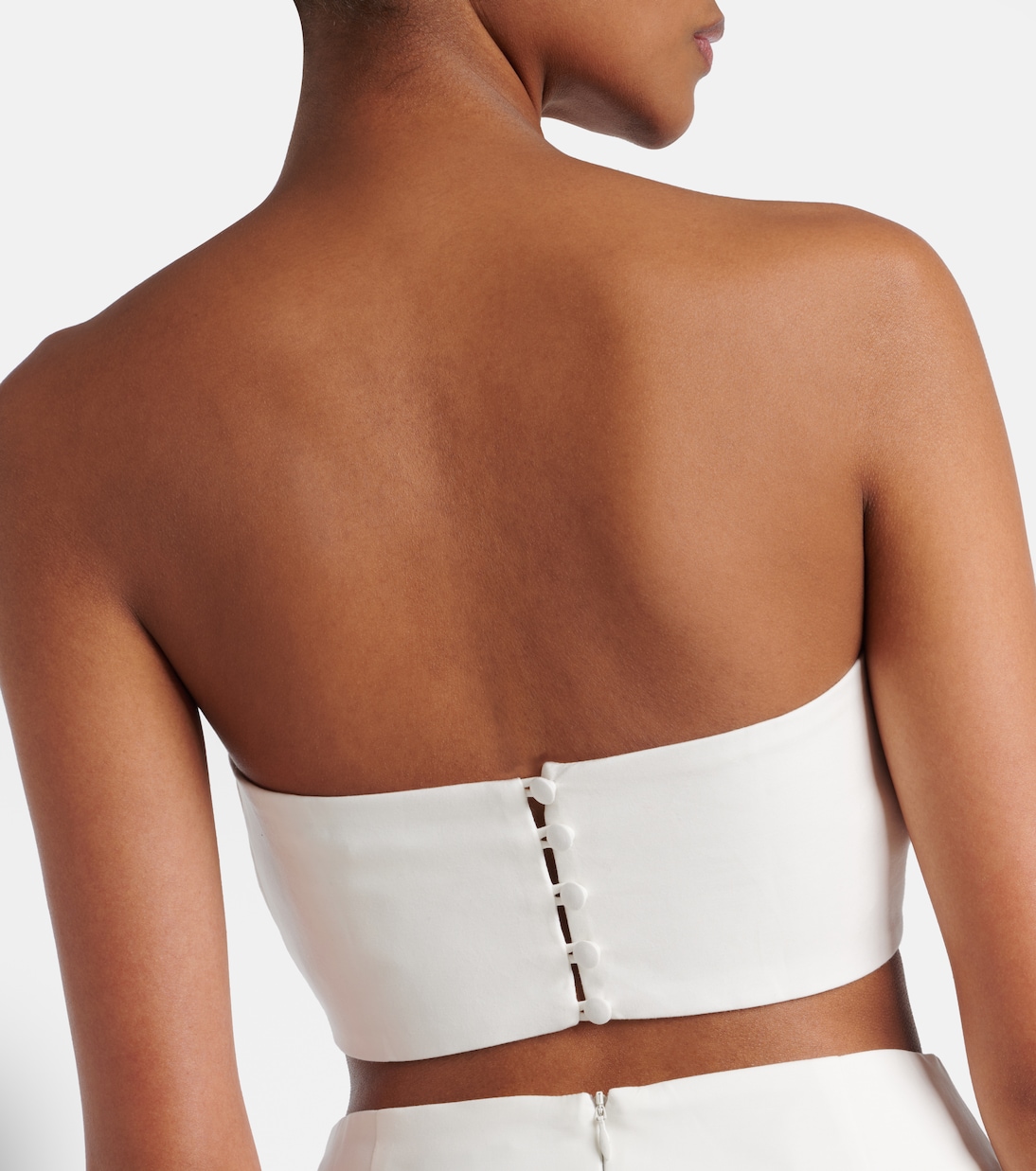 Verziertes Top aus einem Baumwollgemisch | Adriana Degreas