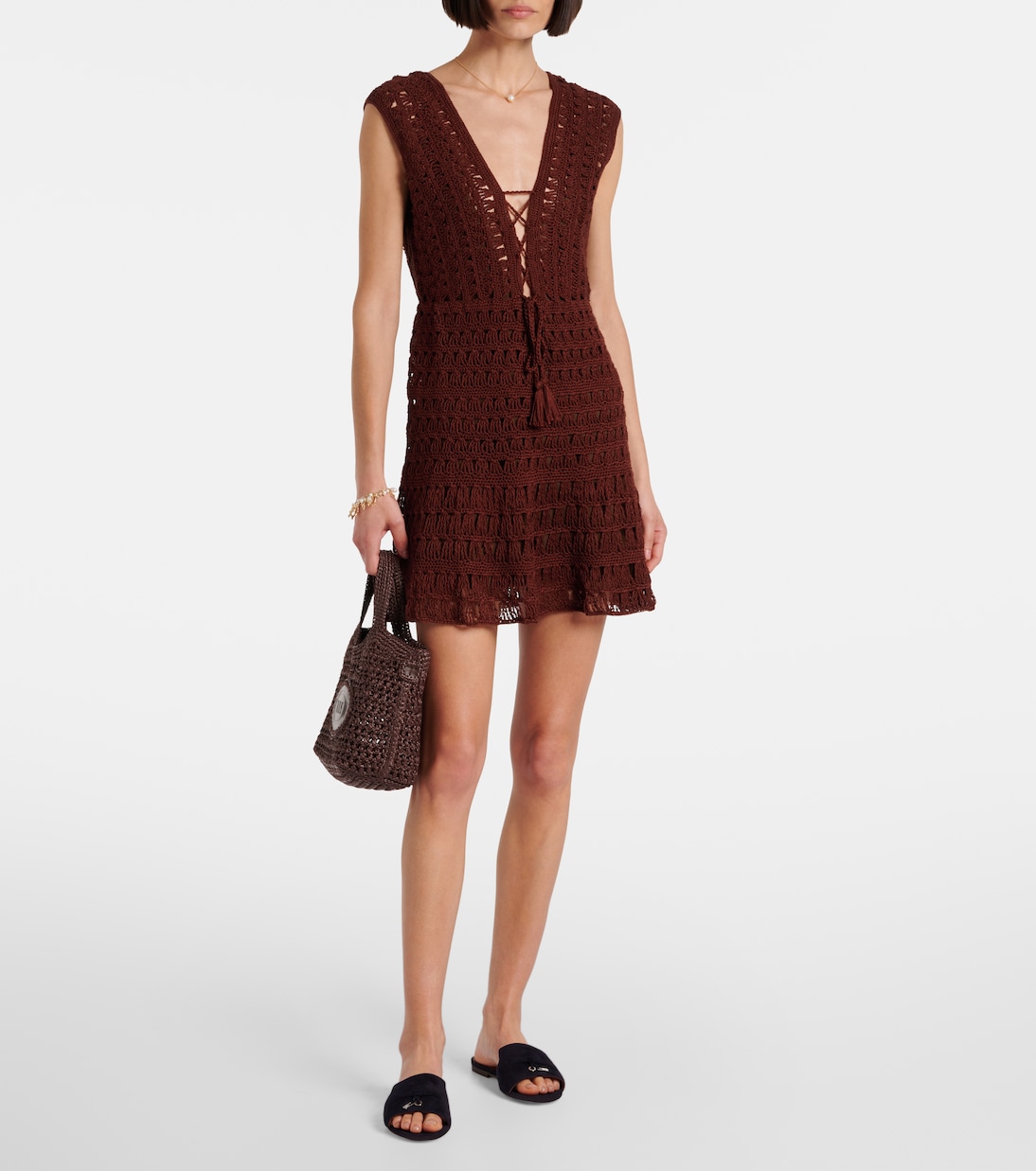 Miniabito Jennifer in crochet | Anna Kosturova