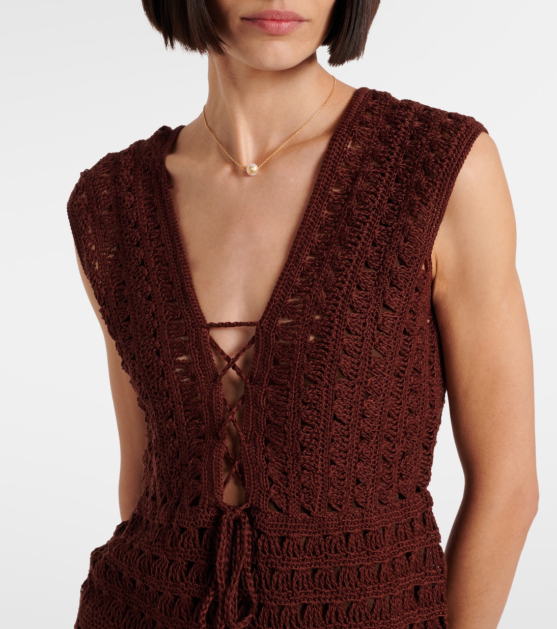 Miniabito Jennifer in crochet | Anna Kosturova