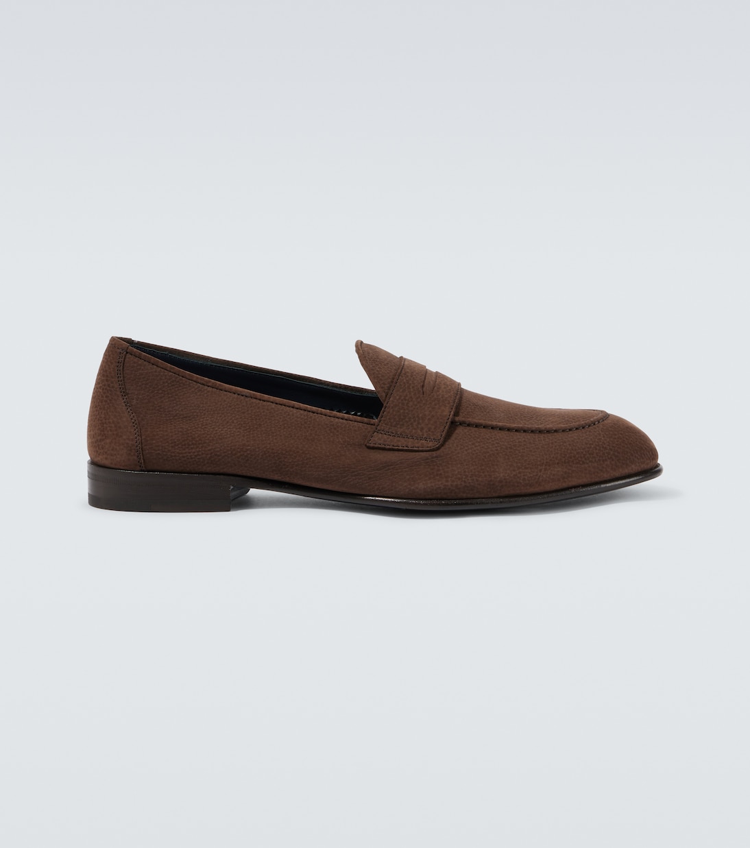 Appia leather penny loafers | Brioni