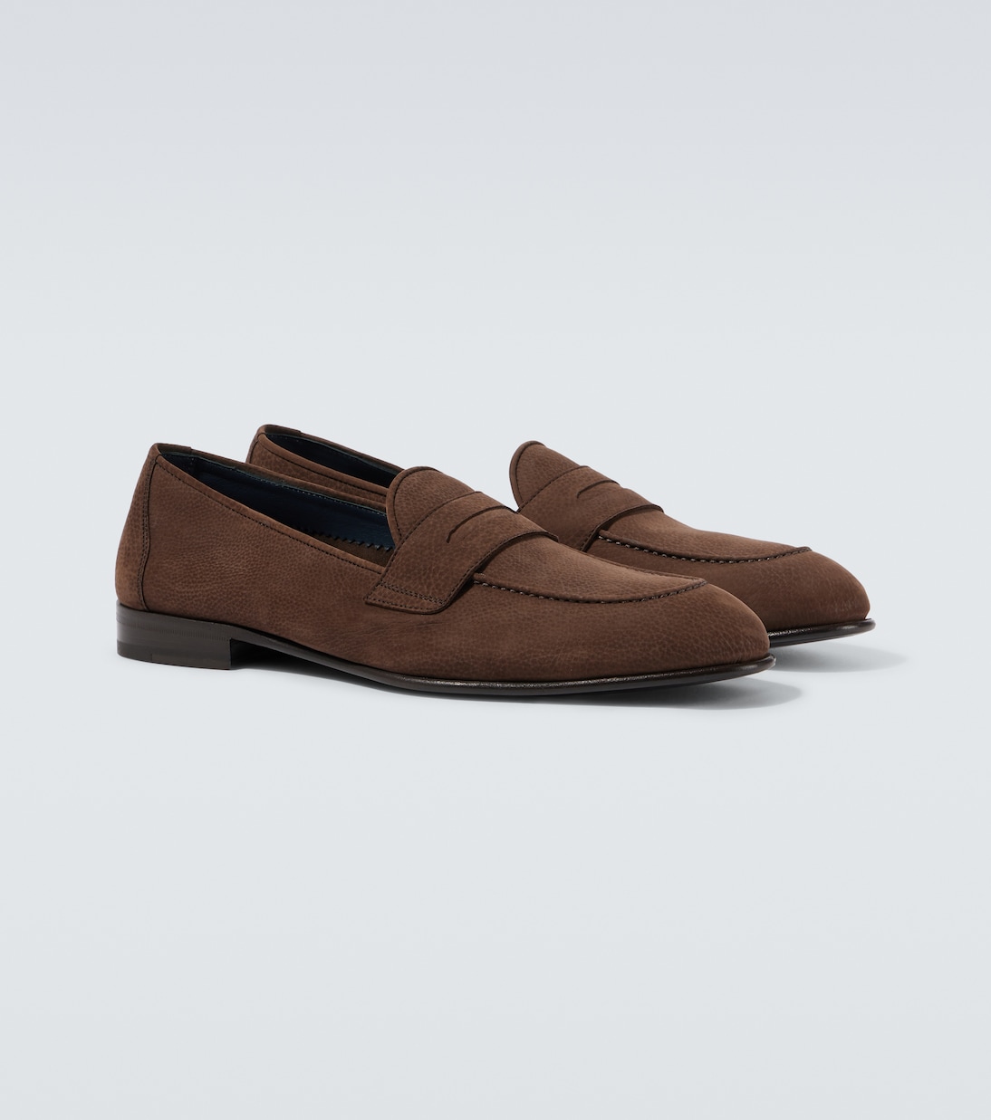 Appia leather penny loafers | Brioni
