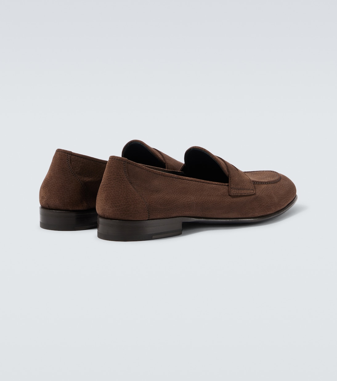 Appia leather penny loafers | Brioni