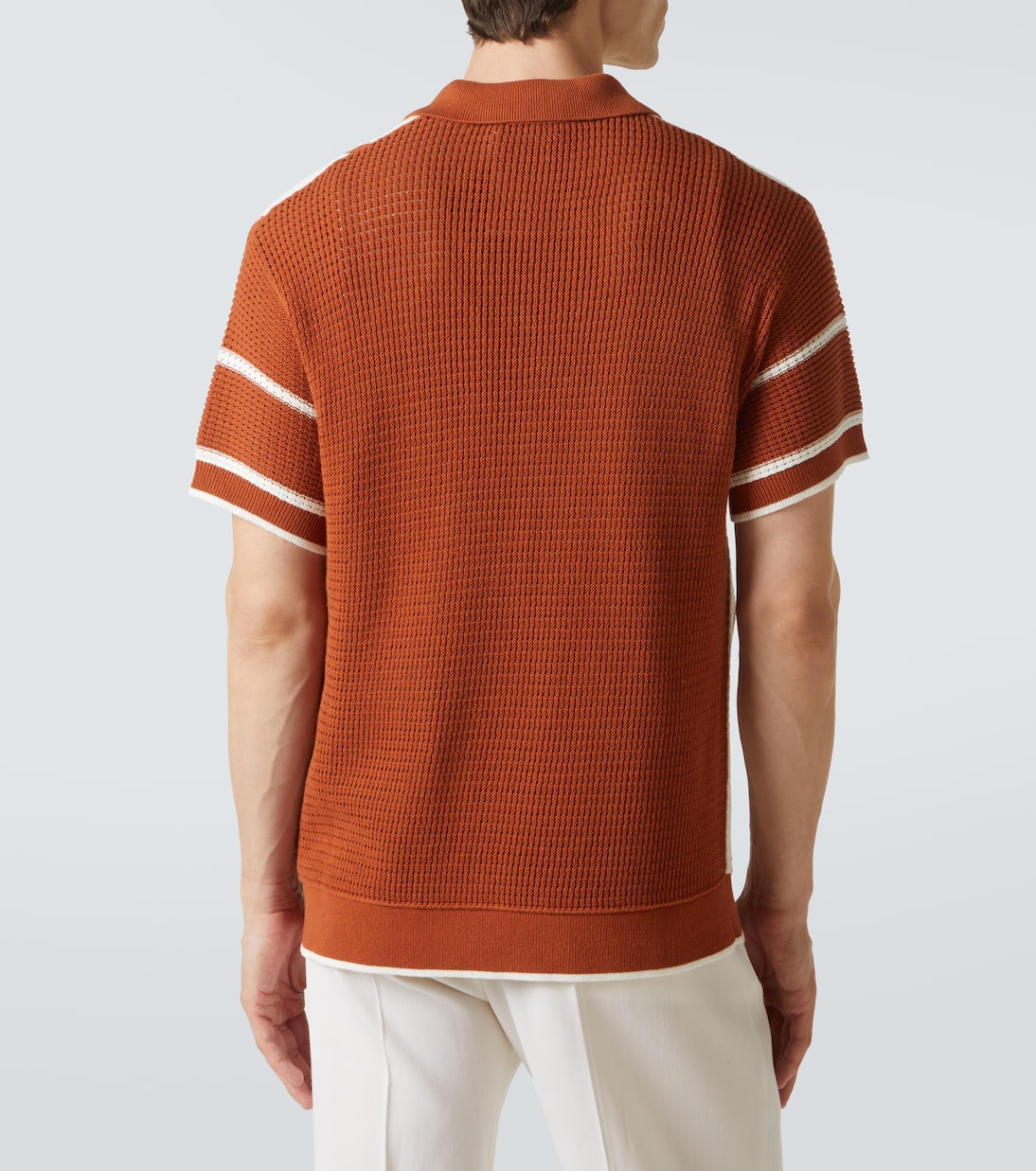 Camisa Fabricio de croché de algodón | Frescobol Carioca