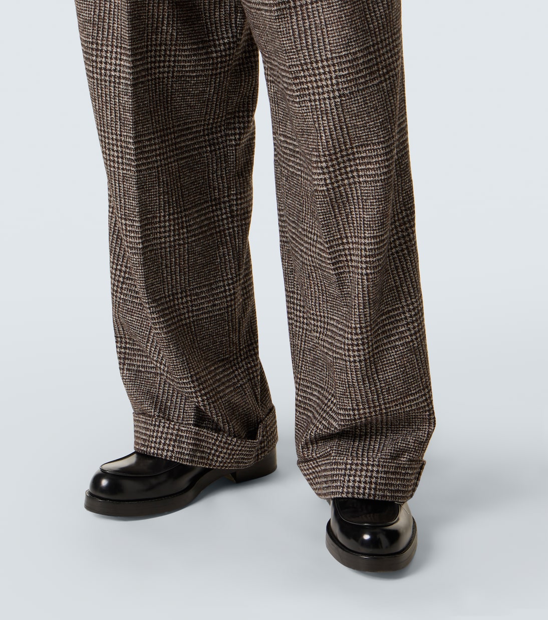 Weite Hose aus einem Alpakawollgemisch | Dolce&Gabbana