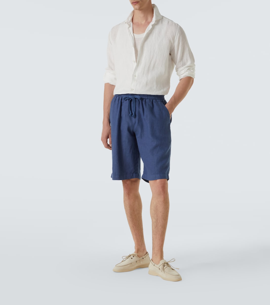 Linen shorts | Fedeli