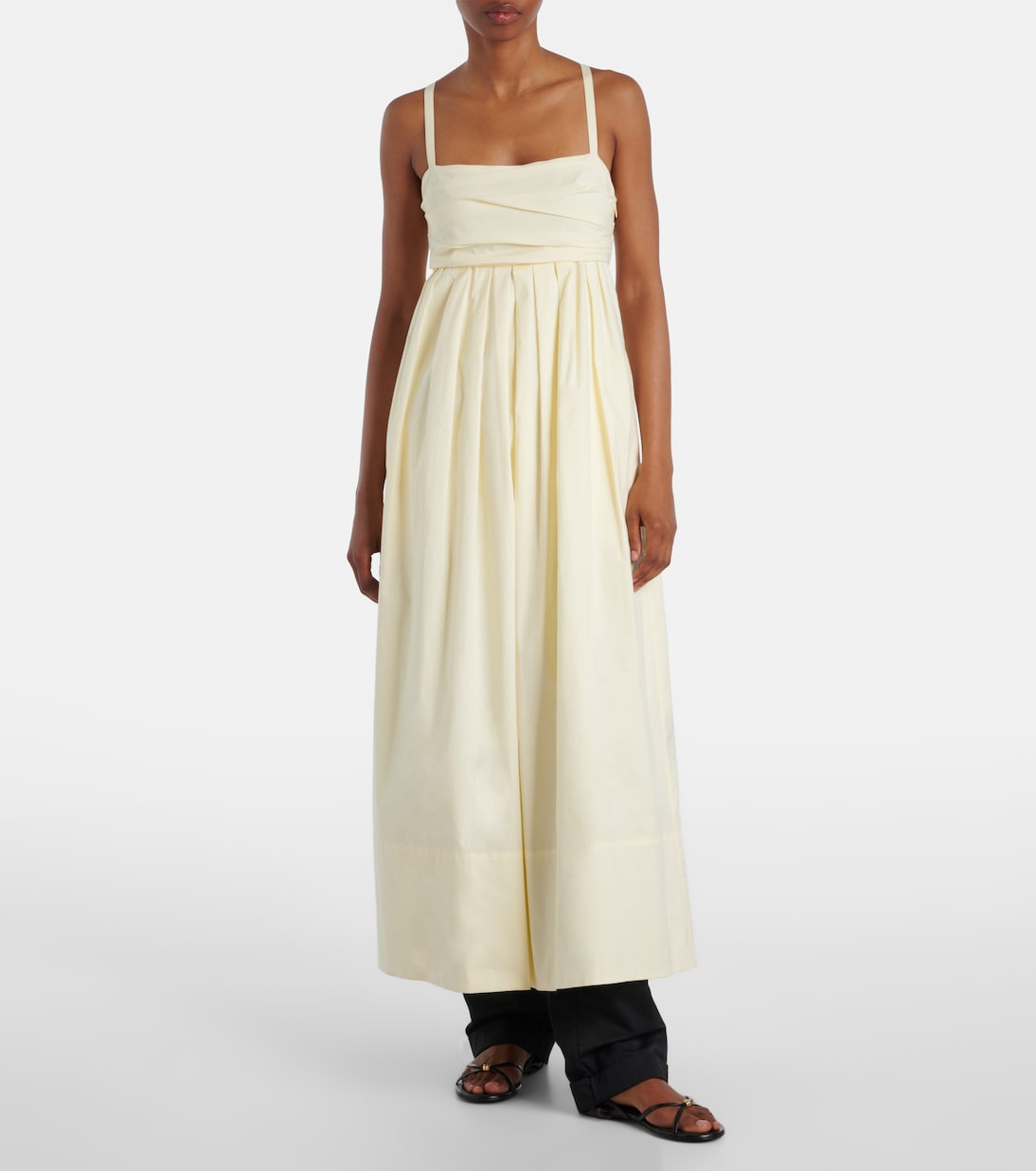 White Label Midikleid Claudine aus Popeline | Proenza Schouler