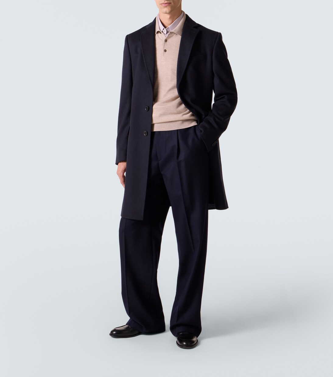 Wool and cashmere-blend coat | Zegna