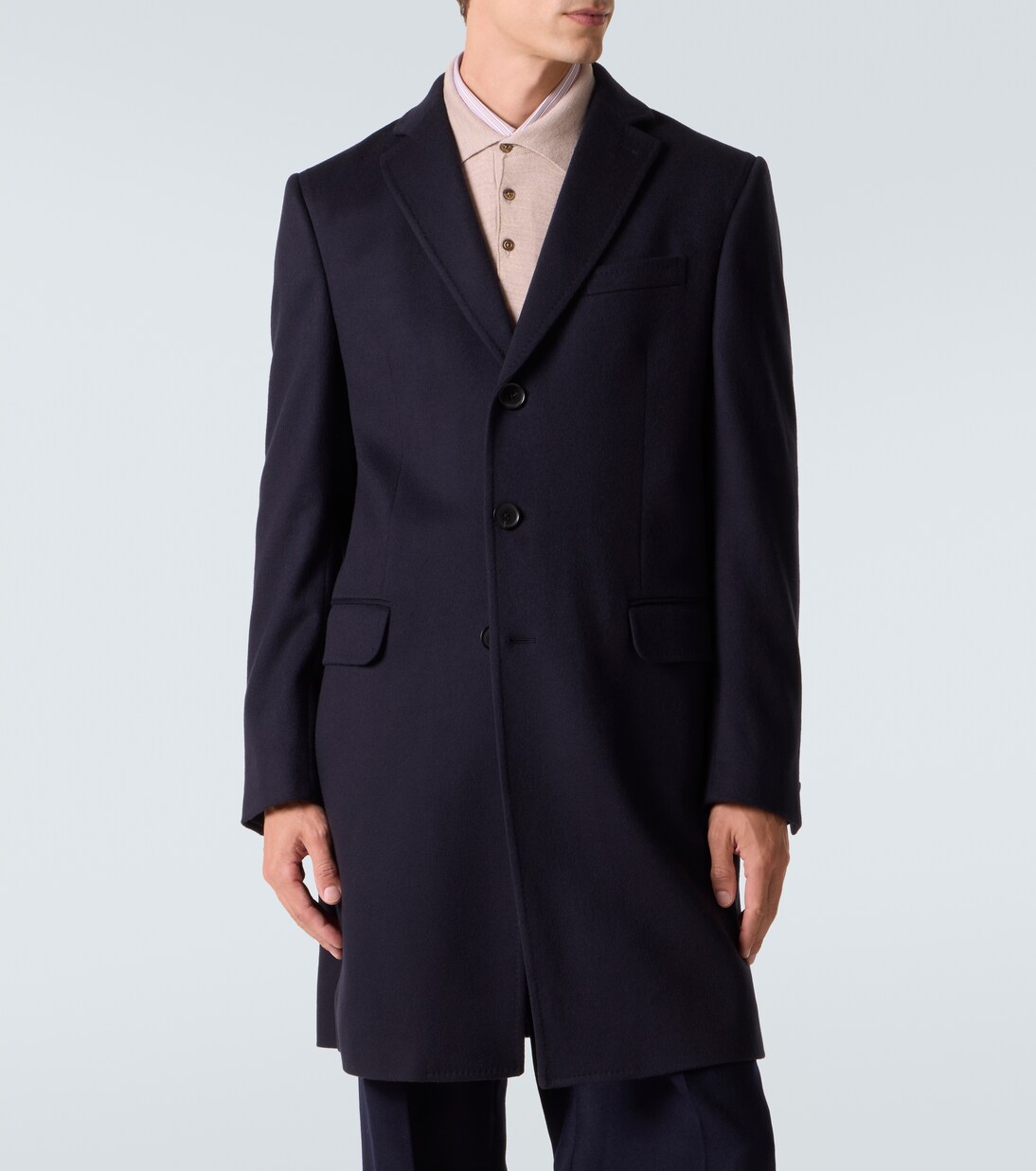 Wool and cashmere-blend coat | Zegna