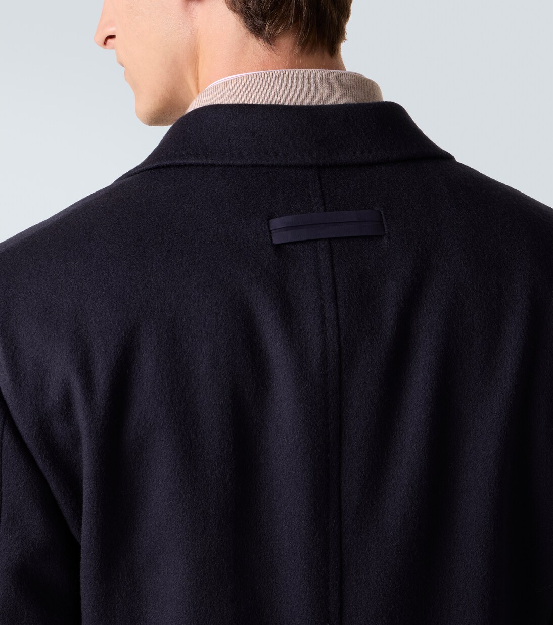 Wool and cashmere-blend coat | Zegna