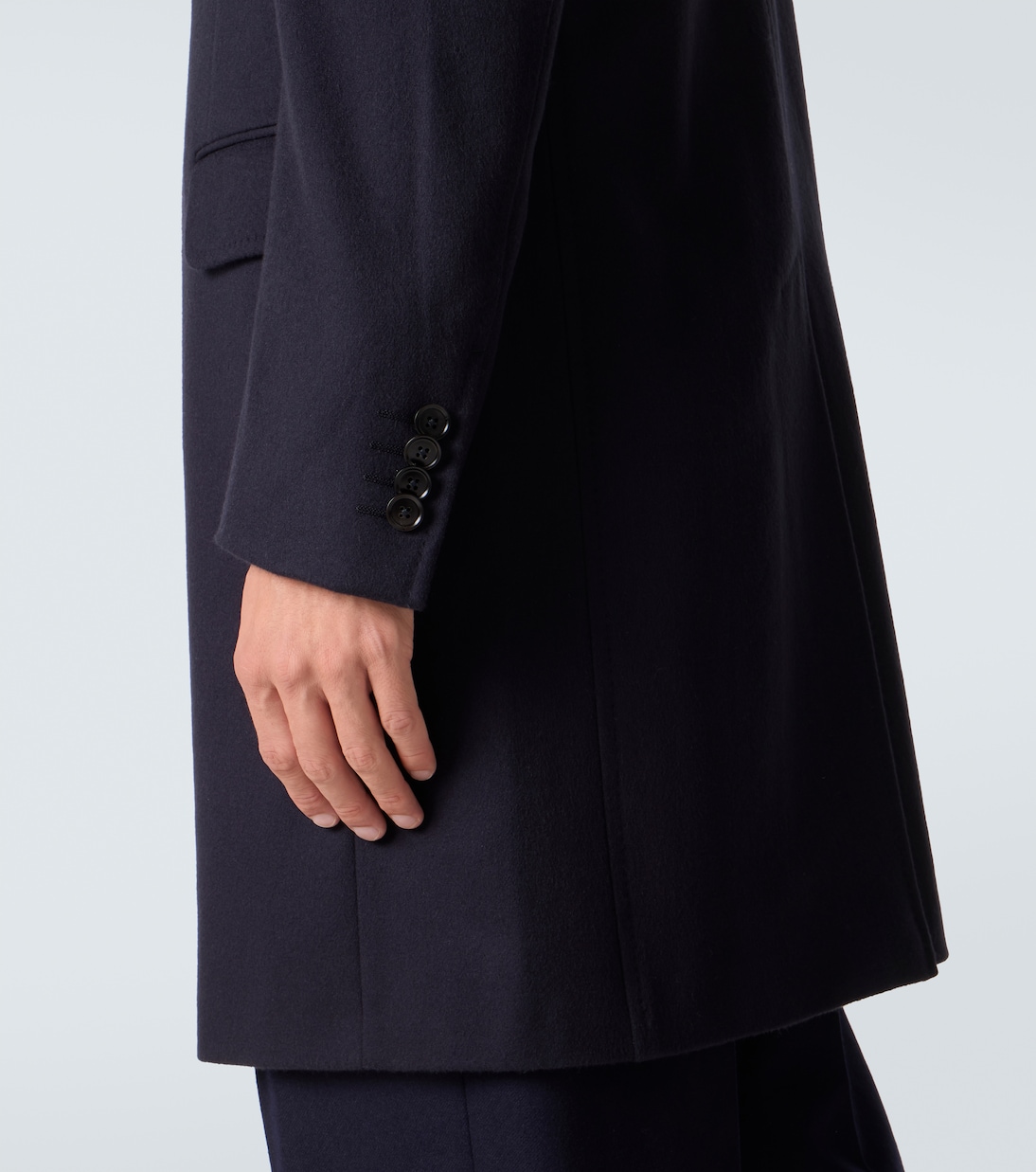 Wool and cashmere-blend coat | Zegna