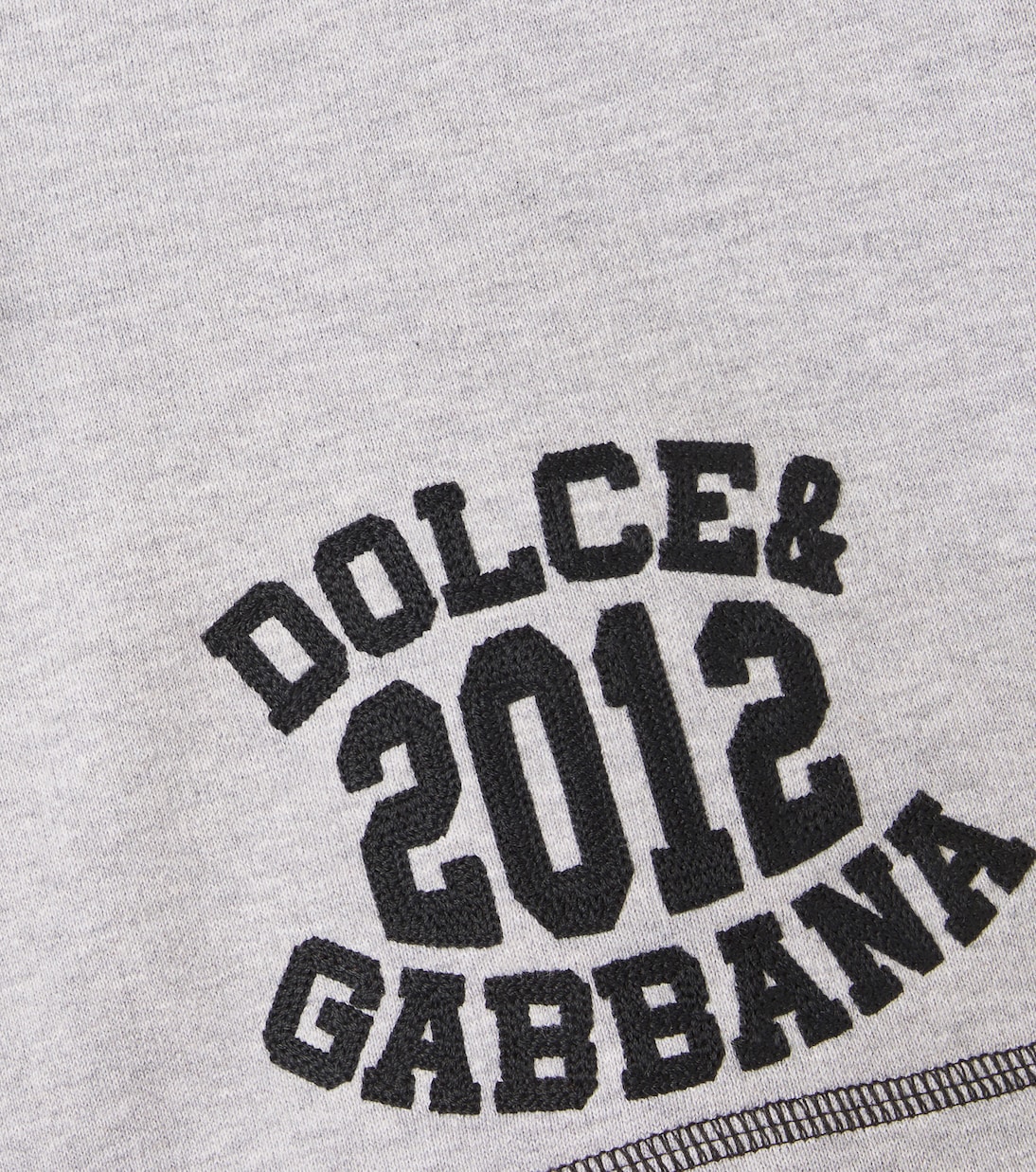 Logo cotton fleece Bermuda shorts | Dolce&Gabbana Kids