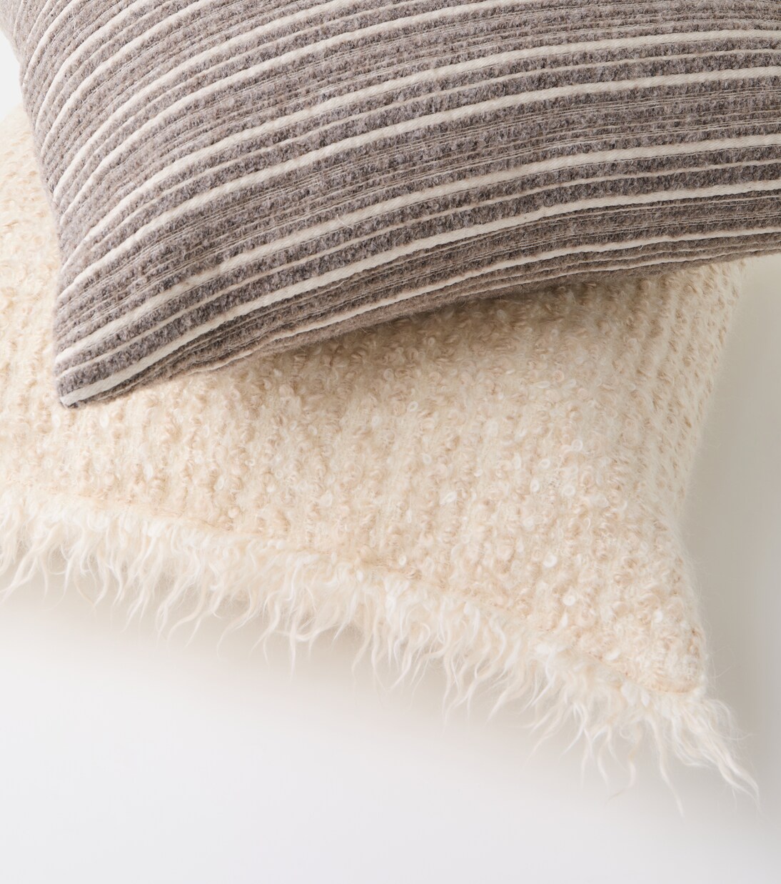 Ariete wool and cotton-blend cushion | The House of Lyria